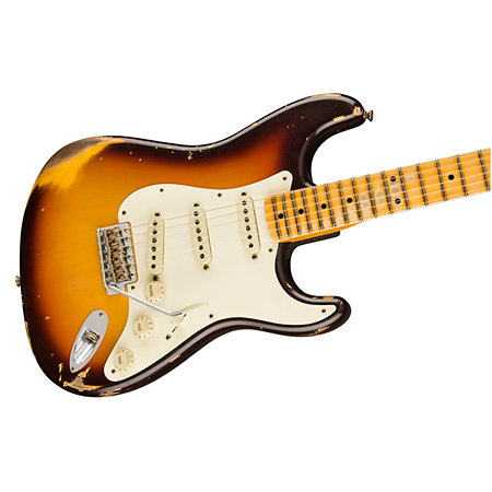 1959 Stratocaster Heavy Relic MN Faded Chocolate 3 Color Sunburst Fender
