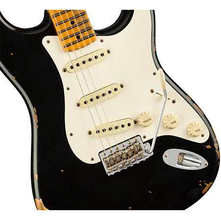 1959 Stratocaster Heavy Relic MN Aged Black Fender