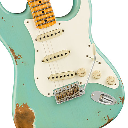 1959 Stratocaster Heavy Relic MN Aged Daphne Blue Fender