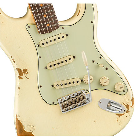 1959 Stratocaster Heavy Relic RW Aged Olympic White Fender