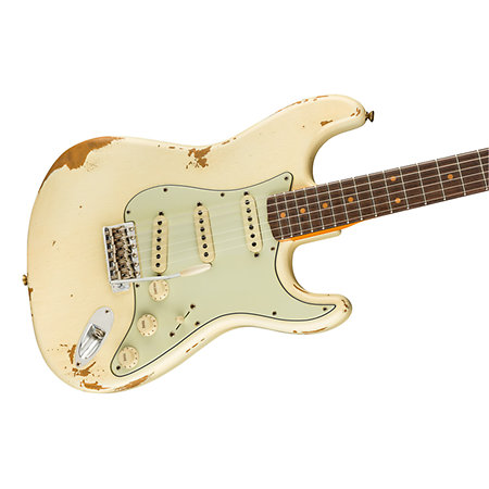 1959 Stratocaster Heavy Relic RW Aged Olympic White Fender