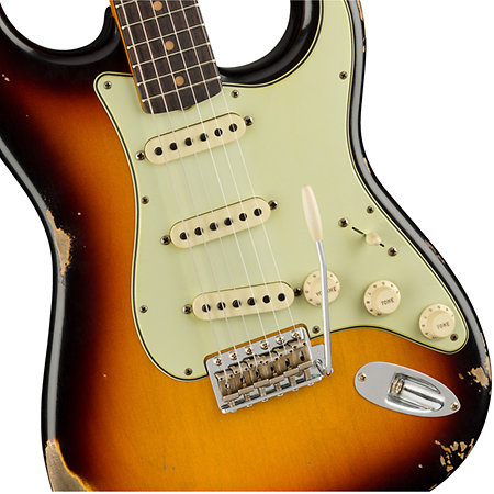 1959 Stratocaster Heavy Relic RW Aged 3 Color Sunburst Fender