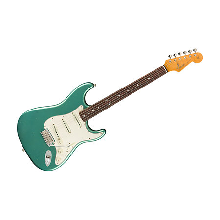 Fender 1965 Stratocaster Journeyman Relic RW Aged Teal Green Metallic