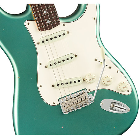 1965 Stratocaster Journeyman Relic RW Aged Teal Green Metallic Fender