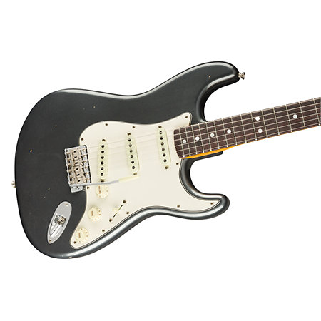 1965 Stratocaster Journeyman Relic RW Aged Charcoal Frost Metallic Fender