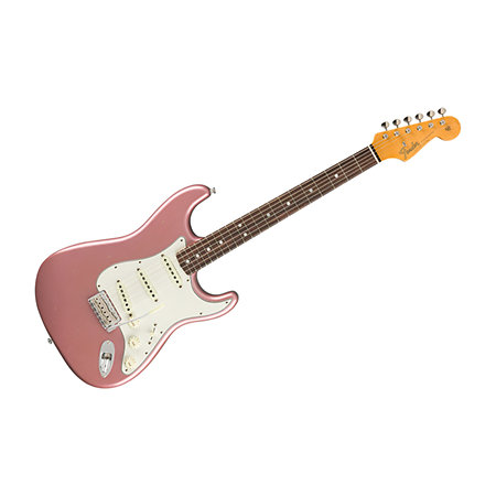 Fender 1965 Stratocaster Journeyman Relic RW Aged Burgundy Mist Metallic