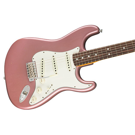 1965 Stratocaster Journeyman Relic RW Aged Burgundy Mist Metallic Fender