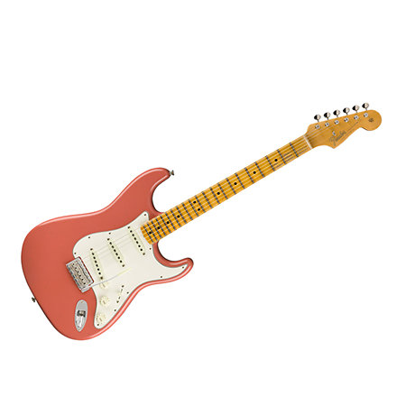 Fender 1965 Stratocaster Journeyman Relic MN Super Faded Aged Fiesta Red