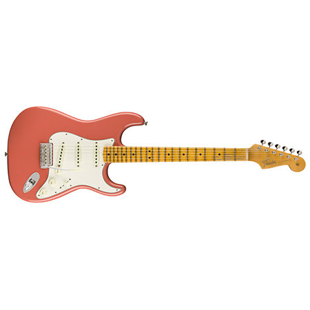 Fender 1965 Stratocaster Journeyman Relic MN Super Faded Aged Fiesta Red