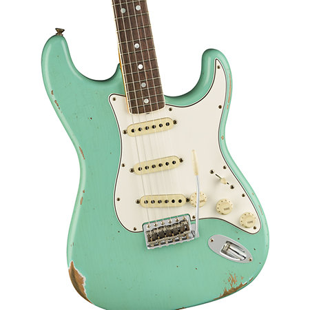 1967 Stratocaster Relic RW Faded Aged Sea Foam Green Fender