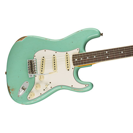 1967 Stratocaster Relic RW Faded Aged Sea Foam Green Fender