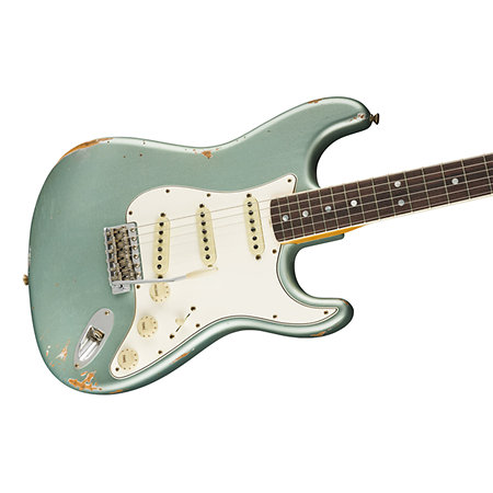 1967 Stratocaster Relic RW Aged Fire Mist Silver Fender