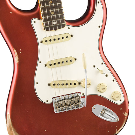 1967 Stratocaster Relic RW Super Faded Aged Candy Apple Red Fender