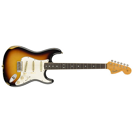 Fender 1967 Stratocaster Relic RW Faded 3 Color Sunburst