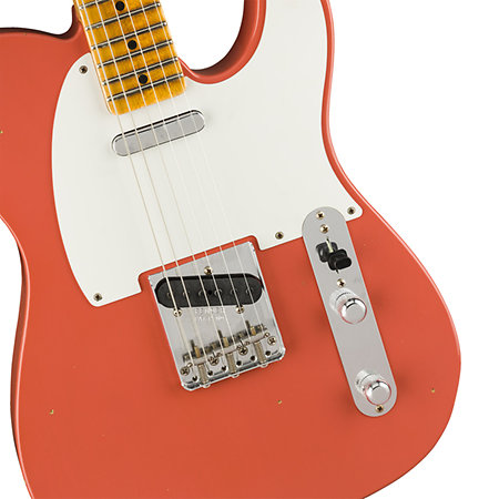 1956 Telecaster Journeyman Relic MN Super Faded Aged Fiesta Red Fender