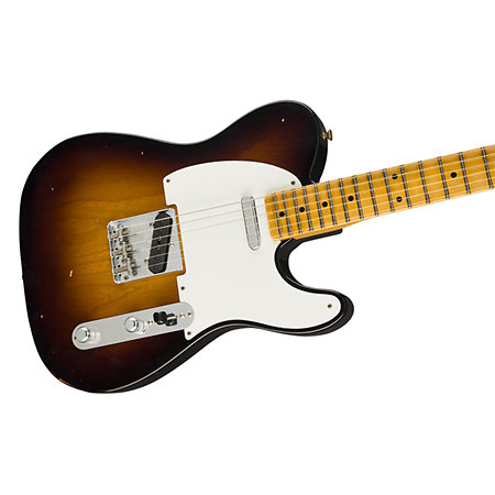1956 Telecaster Journeyman Relic MN Wide Fade 2 Color Sunburst Fender