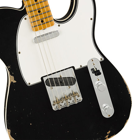 1965 Telecaster Custom Relic MN Aged Black Fender