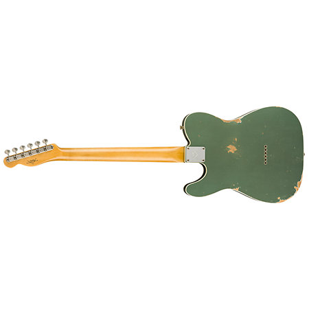1965 Telecaster Custom Relic MN Faded Aged Sherwood Green Metallic Fender