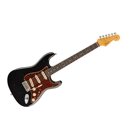 Fender 2019 Postmodern Stratocaster Journeyman Relic RW Aged Black