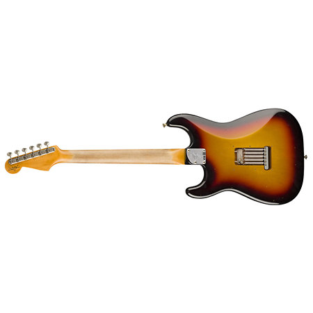 2019 Postmodern Stratocaster Journeyman Relic RW 3 Color Sunburst Fender
