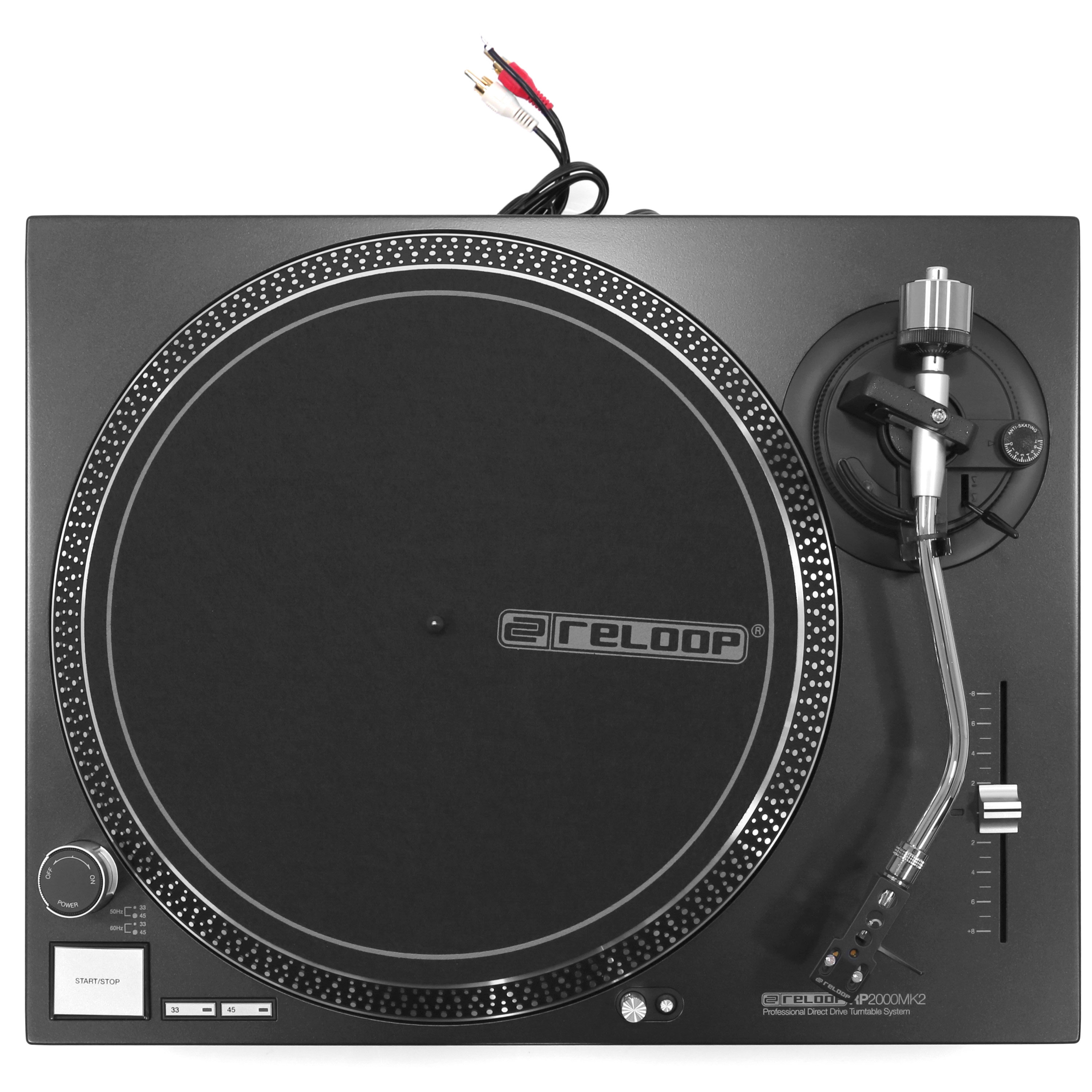 Reloop RP 2000 MK2 Platine à Entrainement Direct