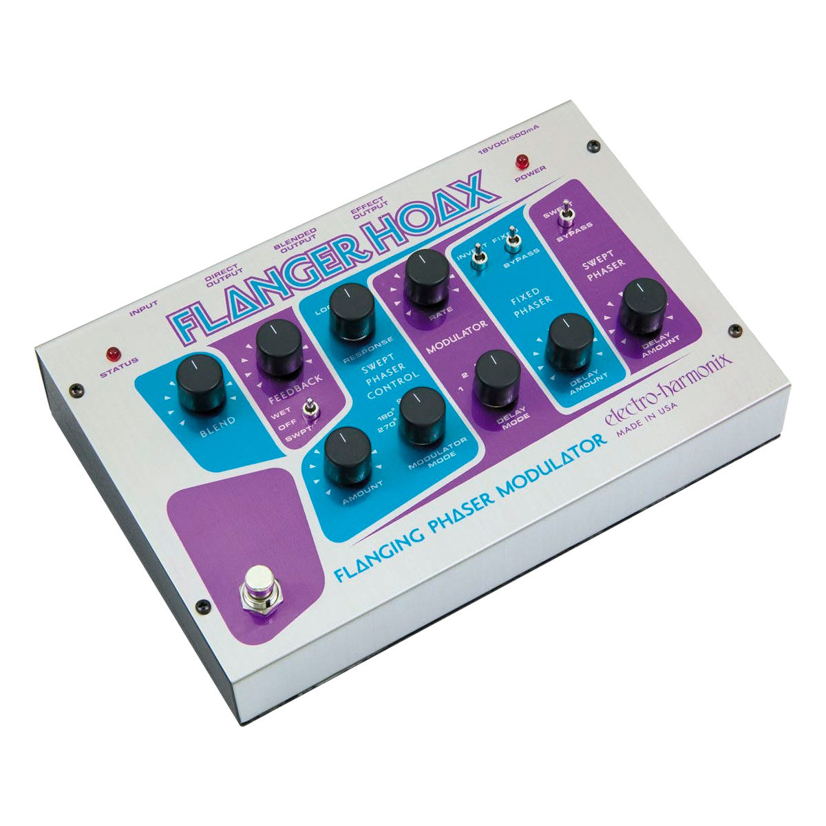 Flanger Hoax Phaser/Flanger Modulator Effets Guitare Electrique
