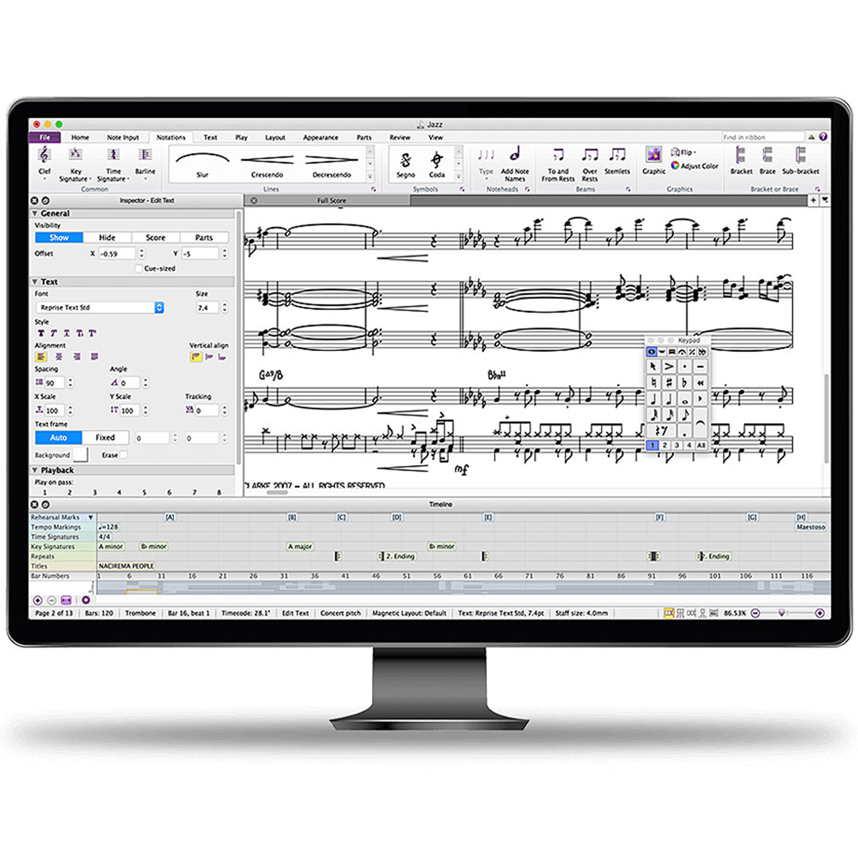 AVID Notation Sibelius Ultimate Licence Music Score Editor Software