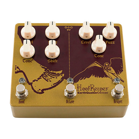 EarthQuaker Devices Hoof Reaper V2 Double Fuzz and Octave Up