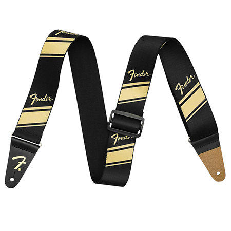 Fender Competition Stripe Strap Gold