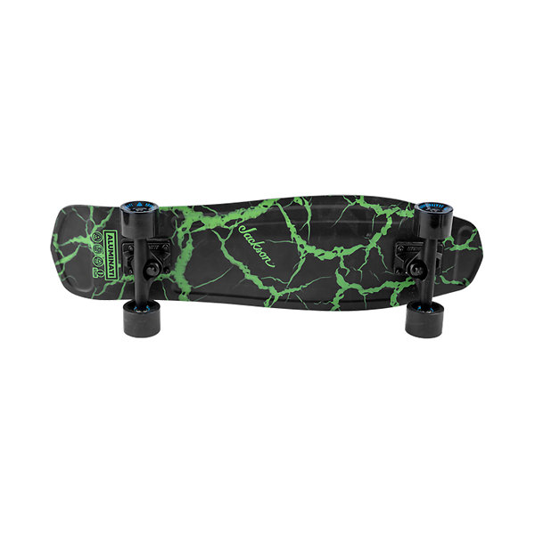 Green Crackle Skateboard Jackson