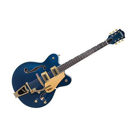 G5422TG Limited Edition Electromatic Hollow Body Double-Cut Bigsby Gold Hardware Midnight Sapphire Gretsch Guitars