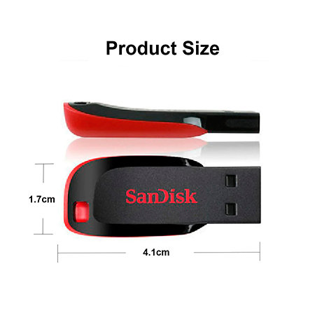 Clé USB SanDisk Cruzer Blade 128 Go (SDCZ50-128G-B35) prix Maroc