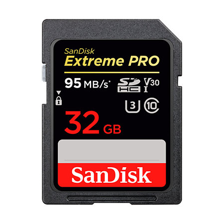 SDHC Extreme Pro V30 32GB 95MB/s Sandisk