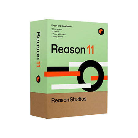 Reason Studios Reason 11 version boîte