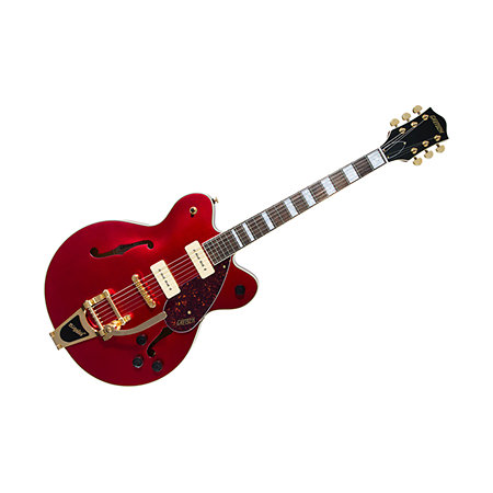 Gretsch Guitars G2622TG-P90 Limited Edition Streamliner Center Block P90 Bigsby Gold Hardware Candy Apple Red