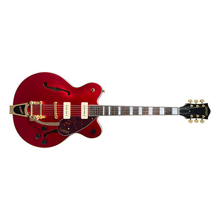 G2622TG-P90 Limited Edition Streamliner Center Block P90 Bigsby Gold Hardware Candy Apple Red Gretsch Guitars