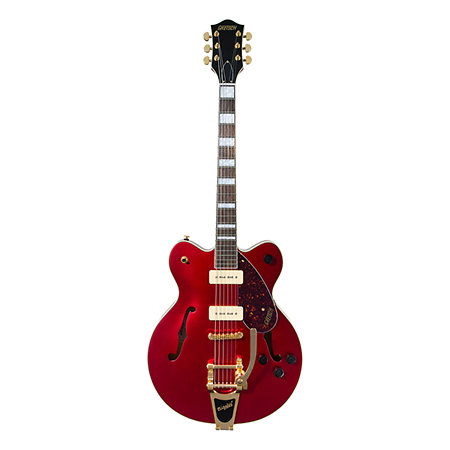 G2622TG-P90 Limited Edition Streamliner Center Block P90 Bigsby Gold Hardware Candy Apple Red Gretsch Guitars