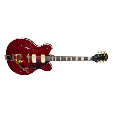 G2622TG-P90 Limited Edition Streamliner Center Block P90 Bigsby Gold Hardware Candy Apple Red Gretsch Guitars