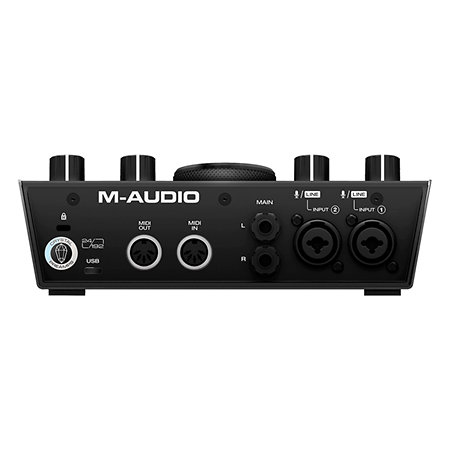 M-AUDIO M-TRACK SOLO Interface audio ou carte son USB avec 1 entrée pour  microphone et logiciels : : Instruments de musique et Sono
