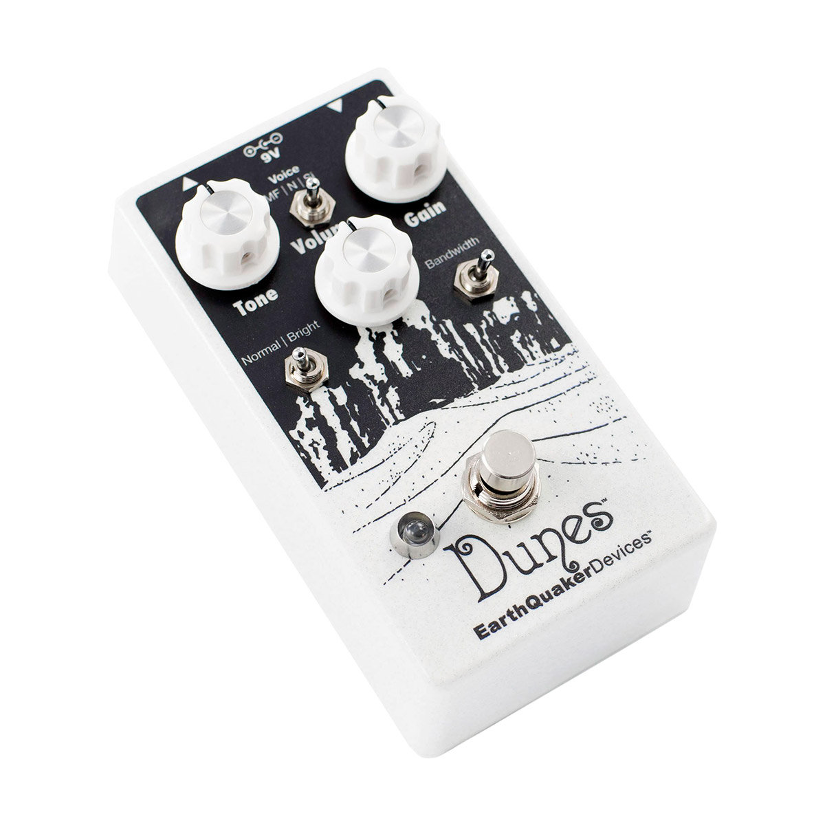EarthQuaker Devices Dunes V2 Mini Mega Ultimate Overdrive Effets