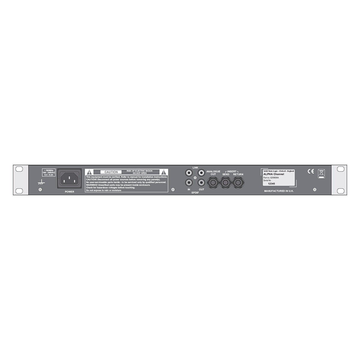 SSL XLogic Alpha Channel - Tranche de console SonoVente.com