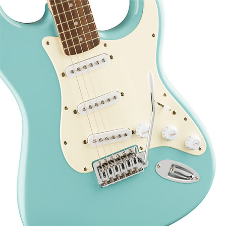 Bullet Stratocaster Tropical Turquoise Squier by FENDER