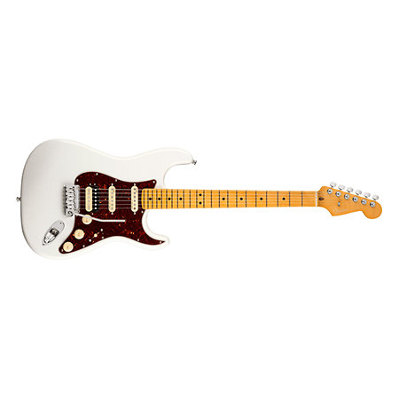 American Ultra Stratocaster HSS MN Arctic Pearl Fender