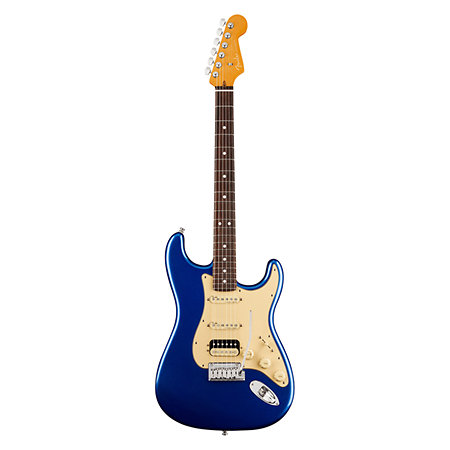 American Ultra Stratocaster HSS RW Cobra Blue Fender