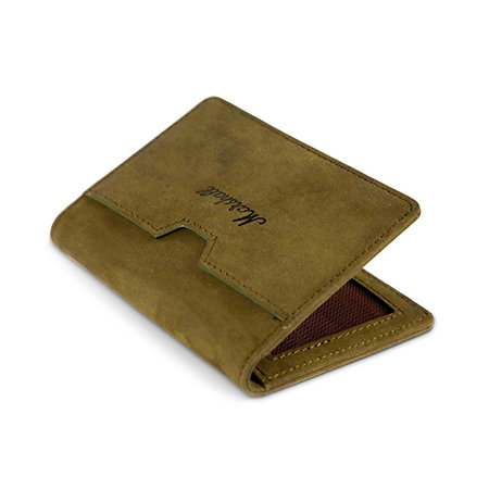 Portefeuille SuedeHead Olive Marshall