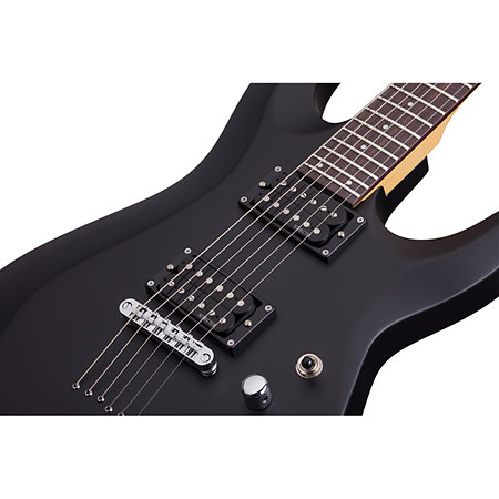 C-6 Deluxe Satin Black Schecter