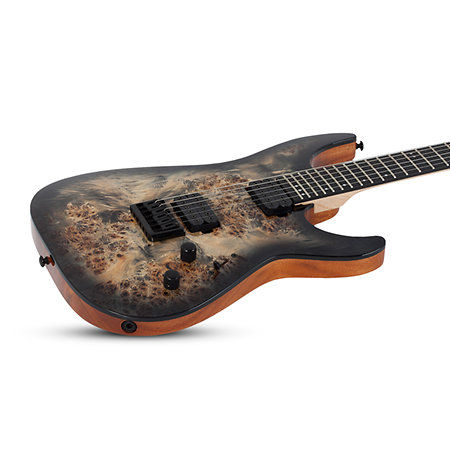 C-6 Pro Charcoal Burst Schecter