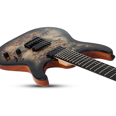 C-6 Pro Charcoal Burst Schecter