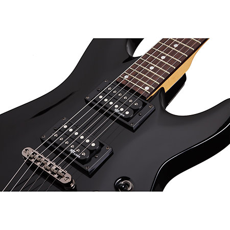 SGR C-1 Gloss Black + housse Schecter