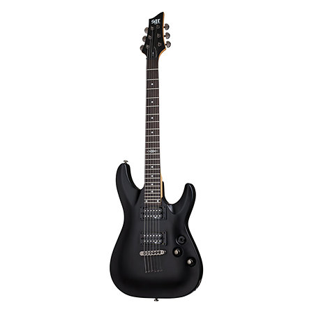 SGR C-1 Midnight Satin Black Schecter